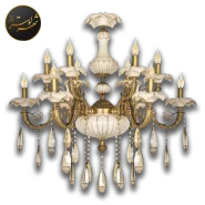 لوستر ارغوان آنتیک 6 شاخه
